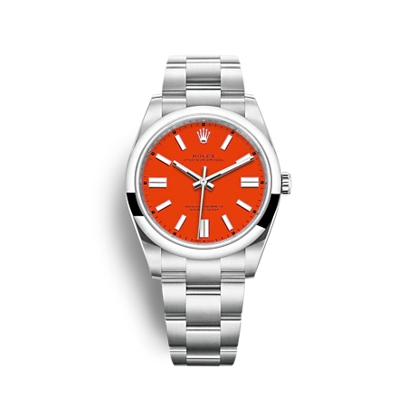 OYSTER PERPETUAL 124300 Series(orange)